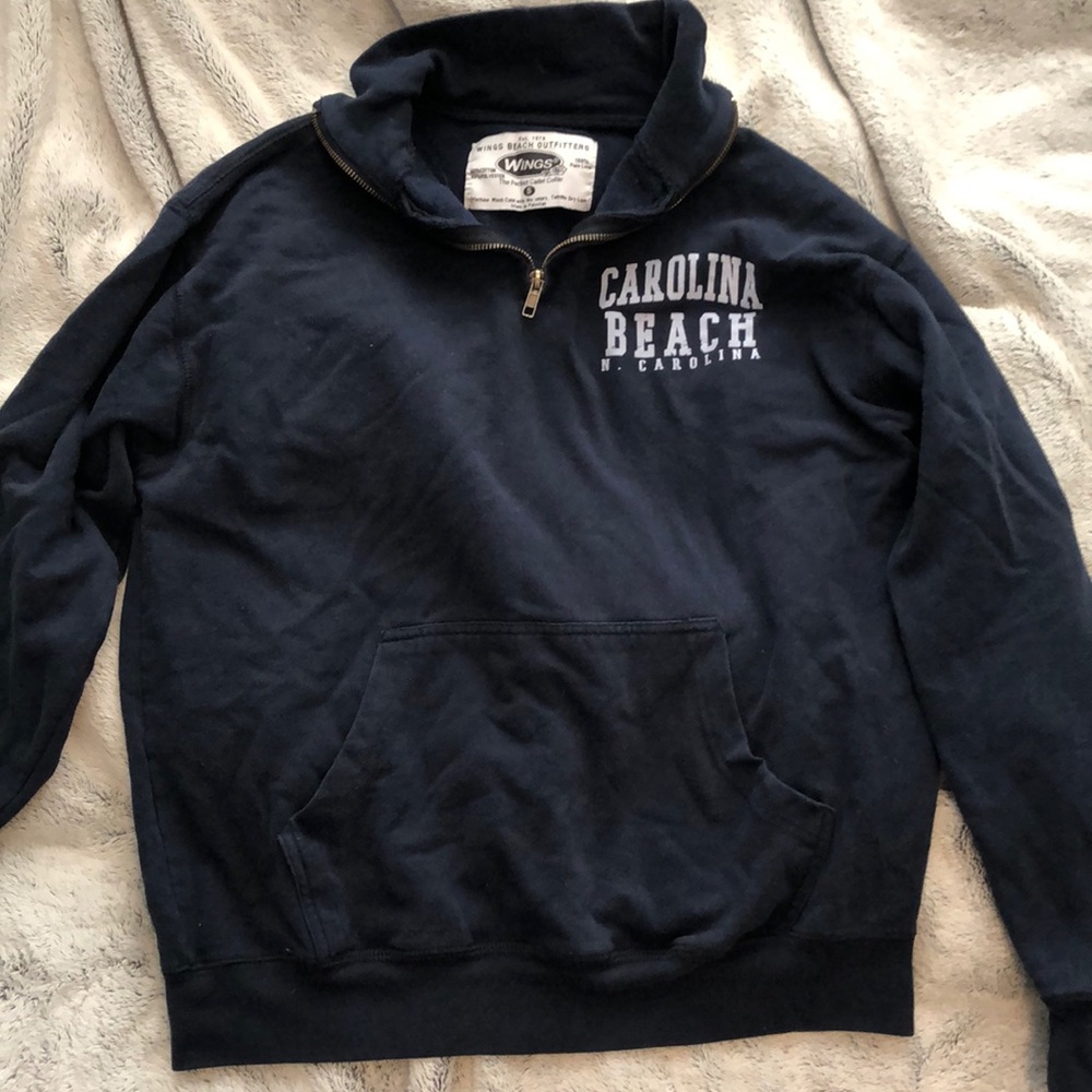 CAROLINA BEACH HALF ZIP SWEATSHIRT